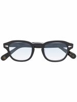 Lesca lunettes de vue à monture carrée - Noir
