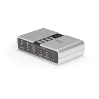 StarTech.com 7.1 USB Audio-adapter Externe Geluidskaart met SPDIF Digitale Audio - thumbnail