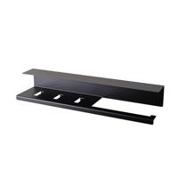 LIROdesign keukenrolhouder Stockholm zwart - L