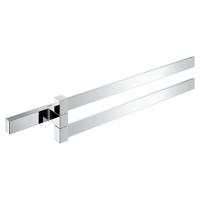GROHE Selection Cube Handdoekhouder - 40cm - dubbel - draaibaar - chroom 40768000