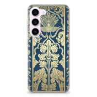 Samsung Galaxy S23 | TPU Case | Beige Flowers