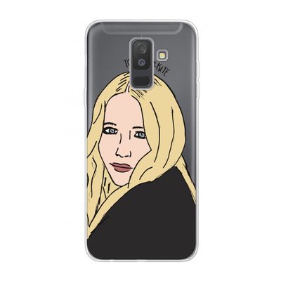 Mary Kate: Samsung Galaxy A6 Plus (2018) Transparant Hoesje