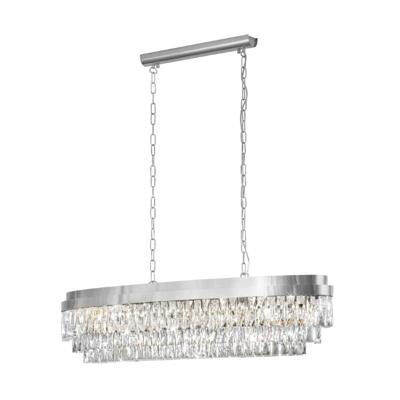 Stars of Light Eetkamer kroonluchterValparaiso 1 chroom 115cm - 39495