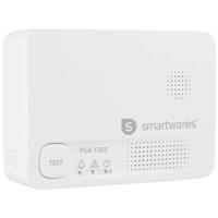 Smartwares FGA-13051 Koolmonoxidemelder Incl. batterij (5 jaar) werkt op batterijen Detectie van Koolmonoxide