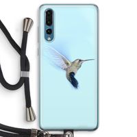 Kolibri: Huawei P20 Pro Transparant Hoesje met koord