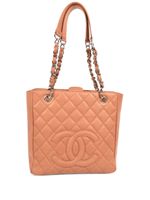 CHANEL Pre-Owned sac Petite Shopping Tote (2008) - Orange - thumbnail