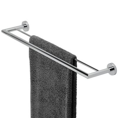 Handdoekrek Geesa Nemox | 60 cm dubbel | Chroom