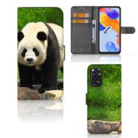 Xiaomi Redmi Note 11 Pro 5G/4G | Telefoonhoesje | Met pasjeshouder | Panda