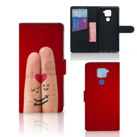 Xiaomi Redmi Note9 Wallet Case met Pasjes Liefde - Origineel Romantisch Cadeau - thumbnail