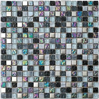 Mozaïek tegels Lagos Kongo 30x30 - Vierkant Wand en vloer Glas