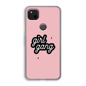 Girl Gang: Google Pixel 4a Transparant Hoesje