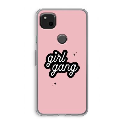 Girl Gang: Google Pixel 4a Transparant Hoesje