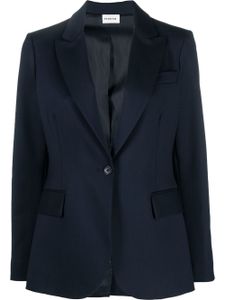 P.A.R.O.S.H. veste boutonnée à revers pointus - Bleu