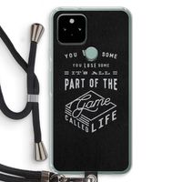 Life: Pixel 5 Transparant Hoesje met koord