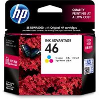 HP 46 Cyaan, Geel inktcartridge