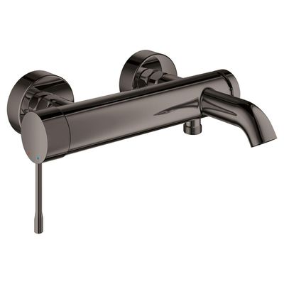 GROHE Essence New badkraan met omstel en koppelingen hard graphite 33624a01