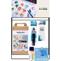 Creativ Company Klein baliedisplay, category, aquarel, kinderen, 60 eenh./ 1 stuk