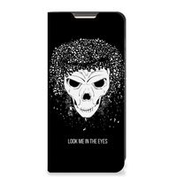 Mobiel BookCase Xiaomi Redmi Note 10/10T 5G | Poco M3 Pro Skull Hair