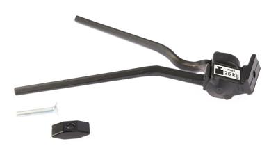 Esge Middenstandaard Twin dubbele poot 28" 1.1/2 zwart