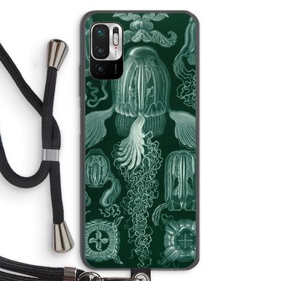Haeckel Cubomedusae: Xiaomi Redmi Note 10 5G Transparant Hoesje met koord
