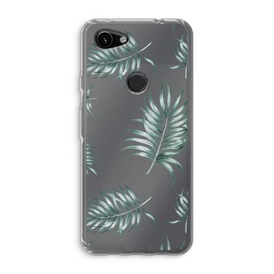 Simple leaves: Google Pixel 3a Transparant Hoesje