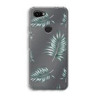 Simple leaves: Google Pixel 3a Transparant Hoesje