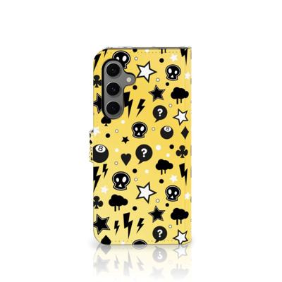 Telefoonhoesje met Naam Samsung Galaxy S24 FE Punk Geel