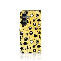 Telefoonhoesje met Naam Samsung Galaxy S24 FE Punk Geel