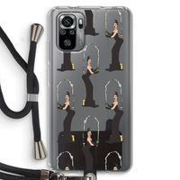 Pop Some Kim: Xiaomi Redmi Note 10S Transparant Hoesje met koord