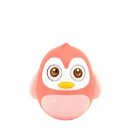Happy World Pinguïn Tuimelaar + Geluid Roze - thumbnail