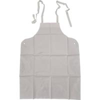 Berger & Schröter TPU apron 0.3 white Uitsnijden van TPU Materiaal: 100% thermoplastisch polyurethaan100% polyester (zijbanden)