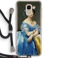 Eleonore: Samsung Galaxy J6 (2018) Transparant Hoesje met koord