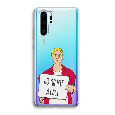 Gimme a call: Huawei P30 Pro Transparant Hoesje
