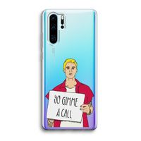 Gimme a call: Huawei P30 Pro Transparant Hoesje