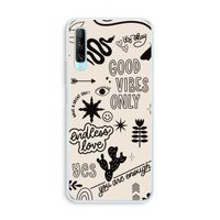 Good vibes: Huawei P Smart Pro Transparant Hoesje Good vibes: Huawei P Smart Pro Transparant Hoesje