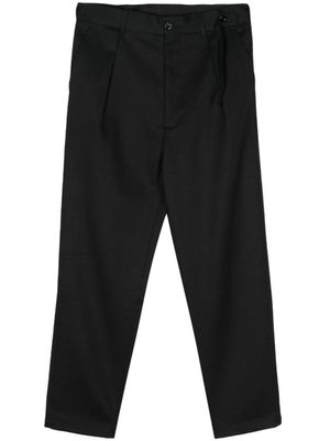 4SDESIGNS pantalon à coupe droite - Noir