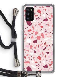Terrazzo N°15: Samsung Galaxy A41 Transparant Hoesje met koord