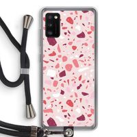 Terrazzo N°15: Samsung Galaxy A41 Transparant Hoesje met koord