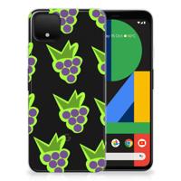 Google Pixel 4 XL | Siliconen Case | Druiven