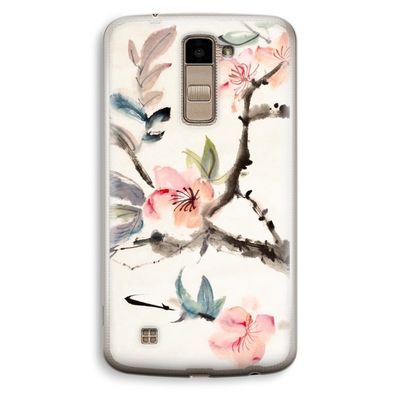 Japanse bloemen: LG K10 (2016) Transparant Hoesje