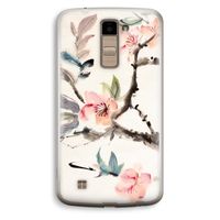 Japanse bloemen: LG K10 (2016) Transparant Hoesje