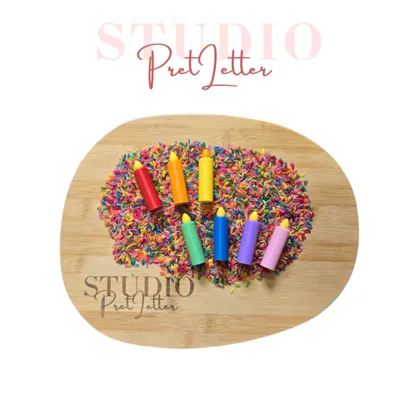 Studio Pretletter - Kaarsjes Studio Pretletter - Kaarsjes