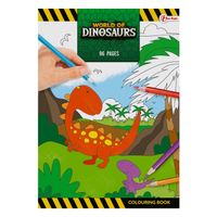 World of Dinosaurs Super Kleurboek - thumbnail