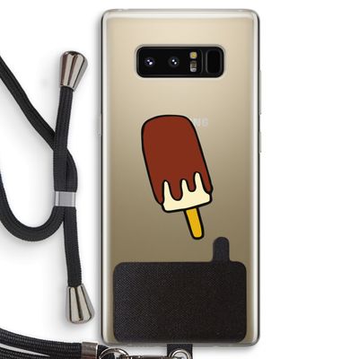 Frisco: Samsung Galaxy Note 8 Transparant Hoesje met koord