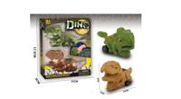 Dino Auto Frictie Set A 2 Stuks 13cm - thumbnail