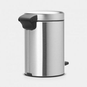 Brabantia newIcon pedaalemmer 3 liter met kunststof binnenemmer - Matt Steel