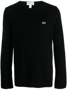 Comme Des Garçons Shirt x Lacoste t-shirt à manches longues - Noir