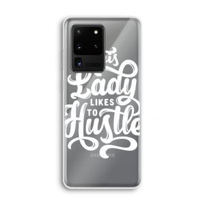Hustle Lady: Samsung Galaxy S20 Ultra Transparant Hoesje