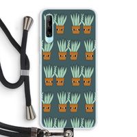 Sansevieria: Huawei P Smart Pro Transparant Hoesje met koord