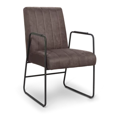 Armstoel Levi - Otis Bruin Armstoel Levi - Otis Bruin